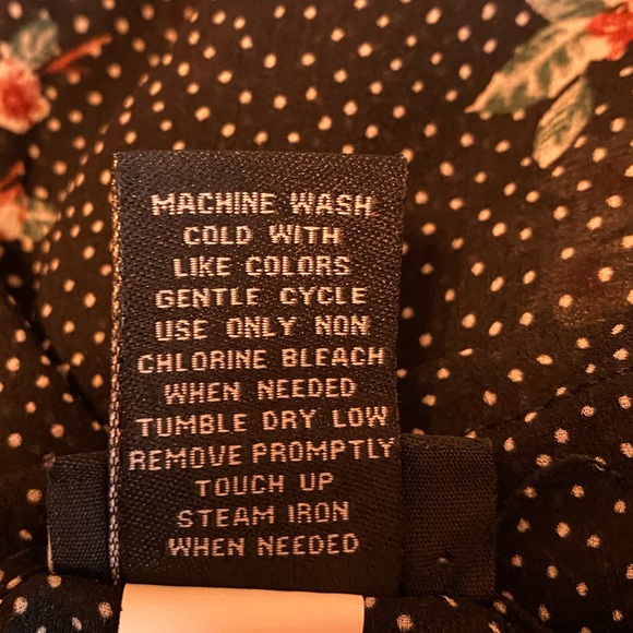 TORRID Sheer floral and polka dot ruffle blouse - Picture 7 of 12